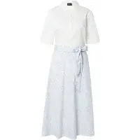 s.Oliver Robe-chemise bleu marine / bleu clair / vert clair / blanc cassé