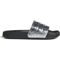 Adidas Mule 'Adilette' noir / argent