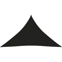 vidaXL Voile de parasol tissu oxford triangulaire 3x3x4,24 m noir