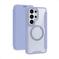IMoshion Bookcase Transparente avec MagSafe pour Samsung Galaxy S26 Ultra - Lilas