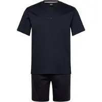 BOSS pour homme. 50540613 Pyjama deux pièces marine (M), Homewear, Coton, Manche courte