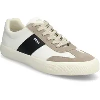 BOSS pour homme. 50563847 Baskets beiges Aiden (46), Plat, Lacets, Casuel