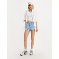 Levi's pour femme. 56327-0086 Short 501 Original blue (30), Bleu, Casuel, Coton, Durable
