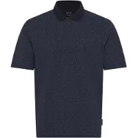 Armani Exchange Xm000736_af10819 Short Sleeve Polo Bleu M Homme