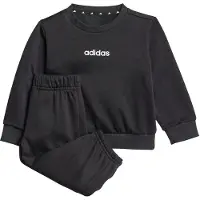 Adidas Essentials Linear Joggers Set Noir 3-4 Years Enfants