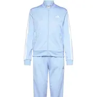 Adidas Essentials 3 Stripes Tracksuit Bleu S Femme