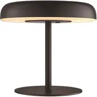 Nordlux Lampe de table solaire Elmer Noir rechargeable