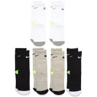Nike Smiley Crew Socks 6 Pairs Multicolore EU 27-35 Enfants