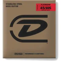 Dunlop DBFS45105M Stainless Steel Filets Plats Medium Scale 45-105