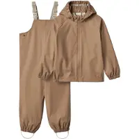Wheat Vêtements de Pluie av. Bretelles - PU - Charlie - Noisette - - 4 ans (104) - Vêtements de Pluie