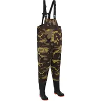 vidaXL Cuissard Avec Bottes Polyester Enduit De Pvc Dimensions 39