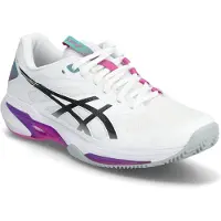 Asics Solution Speed Ff 4 Clay Shoes Blanc EU 42 1/2 Homme