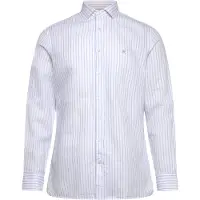 Hackett London Chemise bleu / blanc