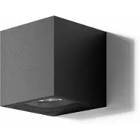 Loom Design Applique Murale , dimmable, Noir, Terrasse, Aluminium