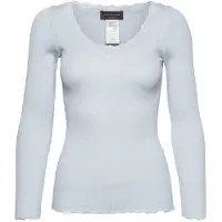 Rosemunde T-shirt bleu pastel