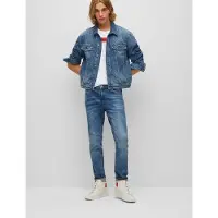 HUGO T-Shirt 'Diragolino212' rouge clair / noir / blanc