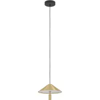 Eglo PARAGUAY, Noir, Laiton, Acier, Universel, IP20, II, LED