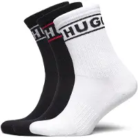HUGO Sporty 10260645 Socks 3 Pairs Blanc,Noir EU 35-38 Femme