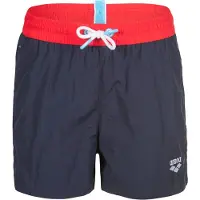 Arena Shorts de bain 'TAPES BEACH SHORT' bleu foncé / rouge