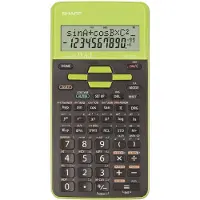 Sharp EL-531TH - Calculatrice scientifique - 10 chiffres + 2 exposants - pile - vert