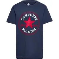 Converse T-Shirt bleu marine / rouge / blanc