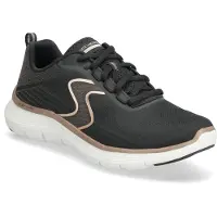 SKECHERS Flex Appeal 5.0 Luxe Glow Chaussures de sport Noir UE 39 Femmes Noir UE 39