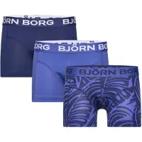 Björn Borg Boxers - 3 Pack - Bleu - - 11-12 ans (146-152) - Boxers