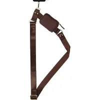 Selencia Cordon de téléphone avec petit sac - Mocha Brown