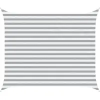 vidaXL Voile D'ombre Oxford Enduit De Pu Rectangulaire