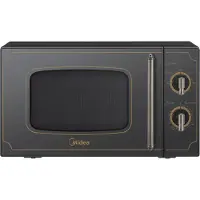 Midea Micro-ondes MM720CJ7B Pose libre 700 W Noir, Micro-ondes, Noir