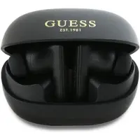 GUESS Bluetooth Headphones Gutwst88Mctgk Tws + Docking Station Black/Black Capsule Printed Logo