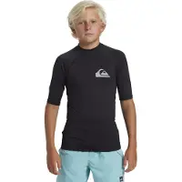 Quiksilver T-Shirt fonctionnel 'Everyday' bleu clair / noir