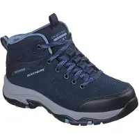 SKECHERS Trego - Trail Destination 180005-NVGY, Chaussures de trekking, Femme, Bleu foncé