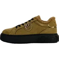 Pinko Baskets Basse en cuir Yoko 01