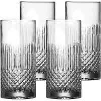 Luigi Bormioli Verres à Eau Luigi Bormioli Diamante 480 ml (4-Pièces)