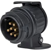 As Schwabe as - Schwabe Anhänger Adapter [Stecker 13polig - Stecker 7polig] 60439 (60439)
