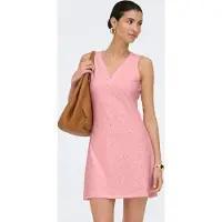 ONLY Robe d’été 'ONLSMILLA' rose