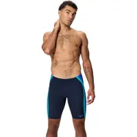 Speedo Solid Splice Jammer Bleu UK 32 Homme