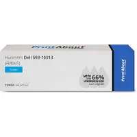 PrintAbout Toner compatible pour Dell 593-10313 (FM065) - Cyan
