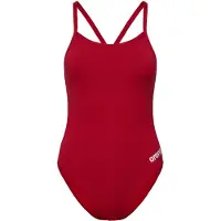 Arena Team Challenge Solid Swimsuit Rouge FR 44 Femme