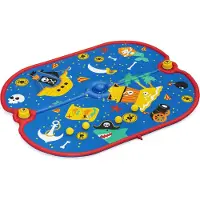 Bestway Tapis à Eau - - Pirate Paradise - 170 cm x 140 cm - Multicolore - Pour Enfants 2 ans+