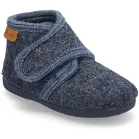 En fant Pantoufle bleu marine