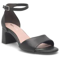 Tamaris sandales, talon de plus de 35mm avec semelle en noir, taille 40