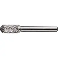 TECWERK Fraise sur tige WRC INOX Ø 8 mm Longueur de la tête 20 mm Ø de la tige 6 mm Denture carbure normale, fine