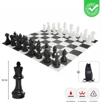 Ubergames Échecs de jardin - Jusqu'à 30 cm - outdoor XL - Avec sac de rangement