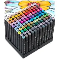 Nukido Marqueurs à alcool avec sachet 120 pcs NK-913