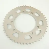 Afam Kit Chaîne Pour Moto Yamaha 50 Dt R 2003 À 2006 11x50 Pas 420 126l Neuf