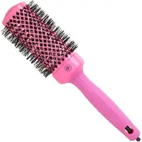 Olivia Garden Expert Shine Hot Pink brosse séchage pour cheveux longs 45 mm 1 pcs
