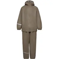 CeLaVi Vêtements de Pluie av. Bretelles - Recyclé PU - Tortue de - - 1 an (80) - Vêtements de Pluie