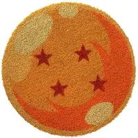 SD Toys Paillasson DBZ Rond Boule de Cristal 4 Étoiles 50 cm